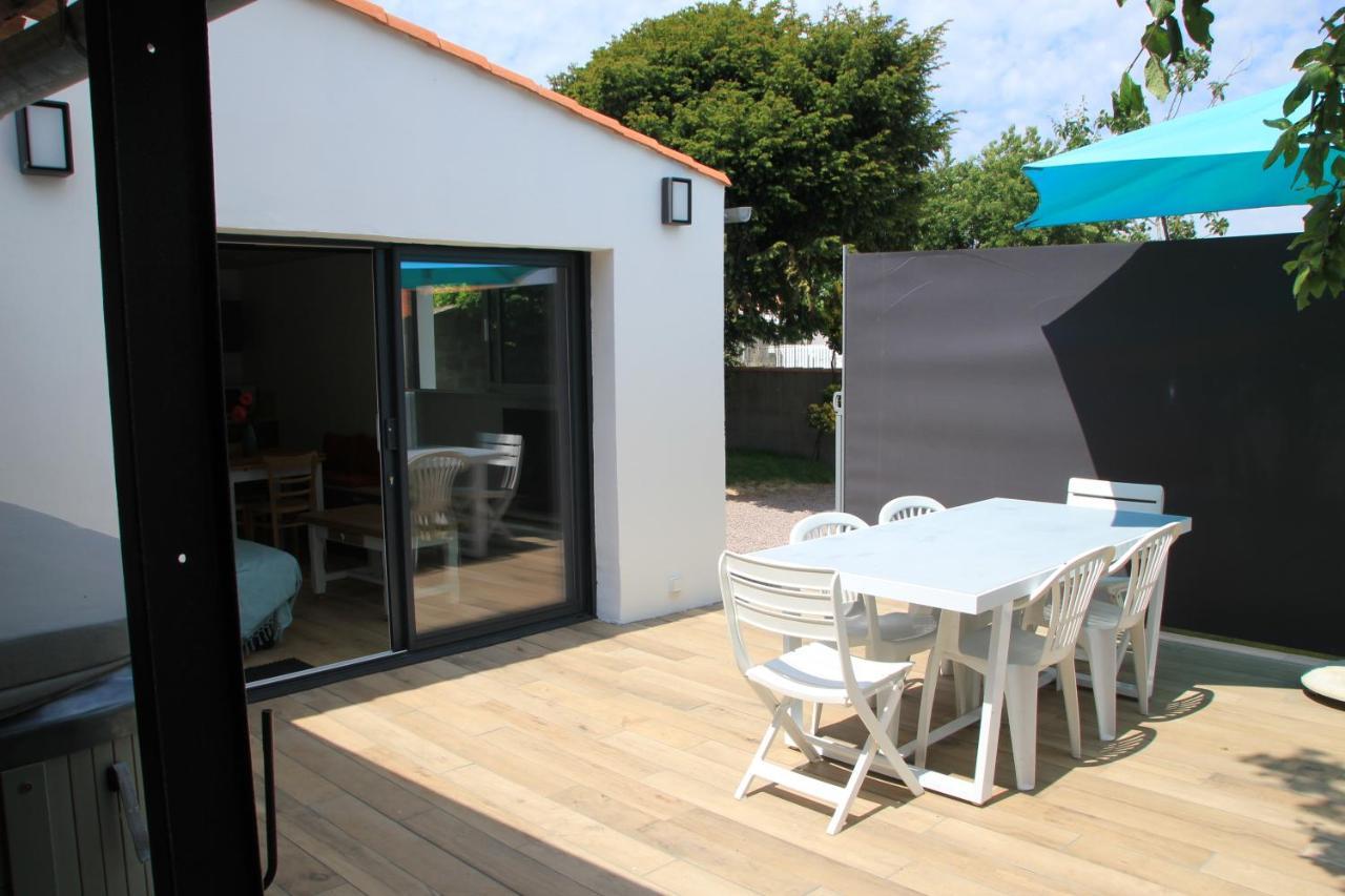 Maison Ti Havre Avec Jardin Prive Dans Village De Pecheurs A Brem Sur Mer ! Екстер'єр фото