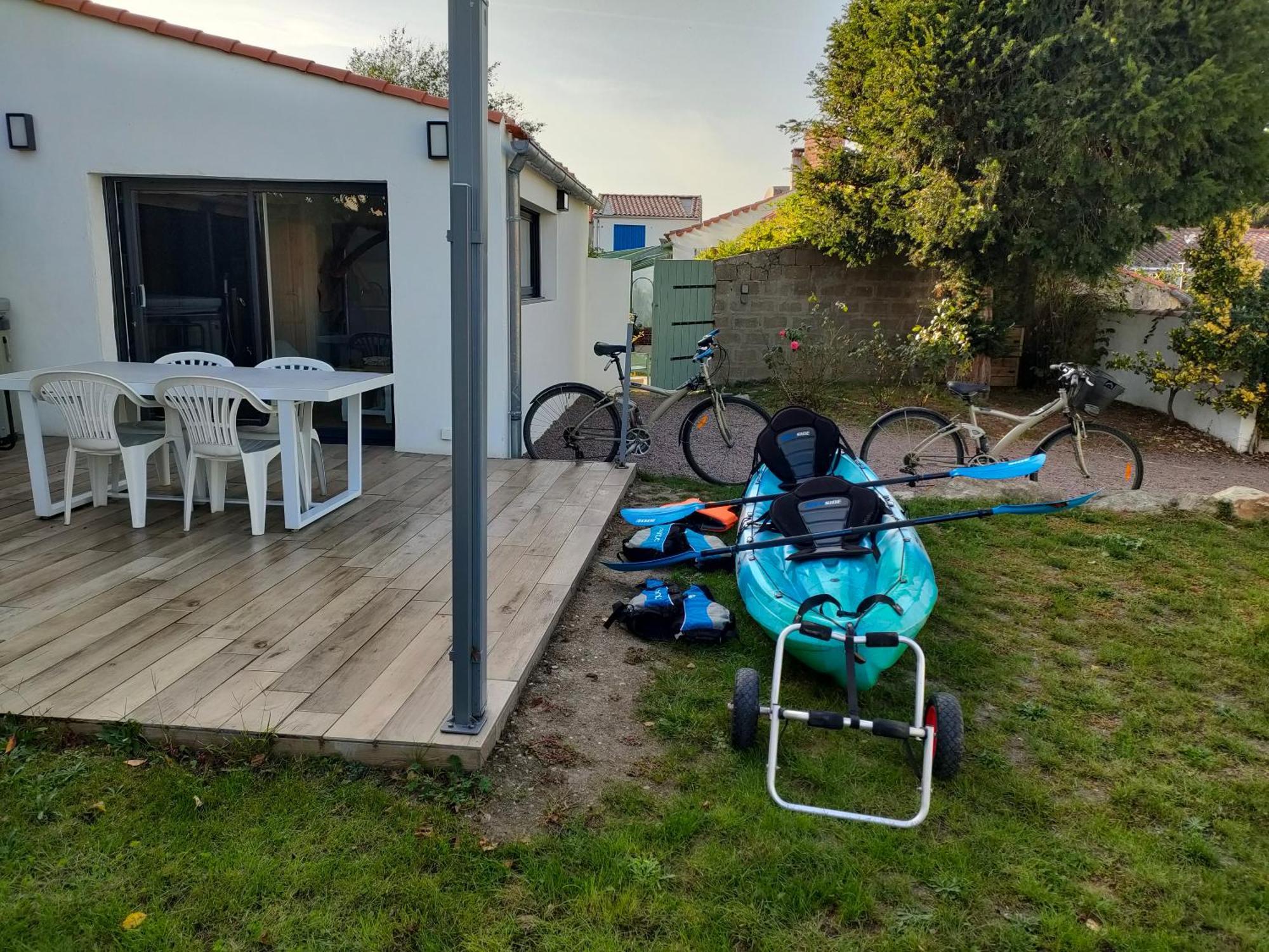 Maison Ti Havre Avec Jardin Prive Dans Village De Pecheurs A Brem Sur Mer ! Екстер'єр фото